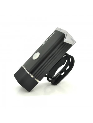 Ліхтарик велосипедний MC-QD001, 4 режими, вбудований акумулятор, кабель