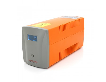 ИБП MAKELSAN Lion1200VA (720W) Standby-L, LCD, 170-280VAC, AVR 1st, 3xSCHUKO socket, 1x12V9Ah, Plastic Case (150 х 353 х 162)