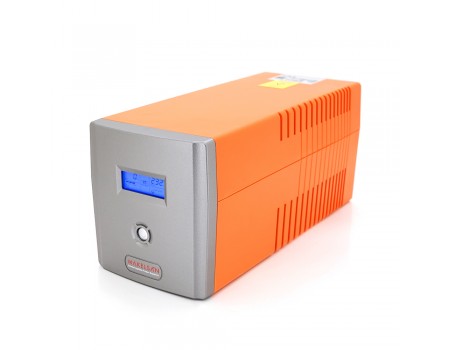 ИБП MAKELSAN Lion1500VA (900W) Standby-L, LCD, 170-280VAC, AVR 1st, 3xSCHUKO socket, 2x12V9Ah, Plastic Case ( 150 х 353 х 162 )