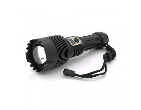 Ліхтарик Bailong BL-G200-P360, 5 режимів, Zoom, алюміній, акум 26650, USB кабель