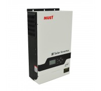 Гибридное ИБП MUST PV18-5248PRO, 5200W, 48V, ток заряда 1-60A, 160-275V, MPPT (80А, 450 Vdc)