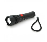 Ліхтарик Balog BL-X72-P90, 3 режими, алюміній, вбудований акум, USB кабель