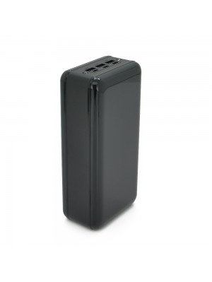 Портативная батаеря (повербанк) YM-391 50000 mAh, Input:5V/2.1A(micro USB, Type-C, Lighting), Output:5V /2.1A(3хUSB), plastic, Black