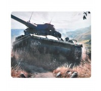 Килимок 180*220 тканинний World of Tanks, товщина 3 мм, колір Grey