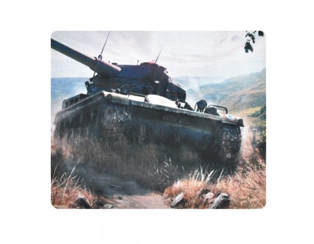 Килимок 180*220 тканинний World of Tanks, товщина 3 мм, колір Grey