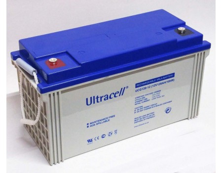Акумуляторна батарея Ultracell UCG120-12 GEL 12 V 120 Ah  (409 x 176 x 225) White /40