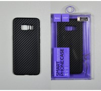 Hoco Чехол под карбон силиконовый Delicate shadow series protective case for J7 Prime black