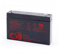 Акумуляторна батарея CSB GP672, 6V 7.2Ah (151х34х94мм)