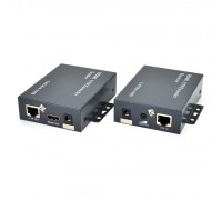 Одноканальний активний подовжувач HDMI сигналу по UTP кабелю. Дальність передачі: до 200 метрів, cat5e / cat6e 1080P / 3D з блоком живлення.