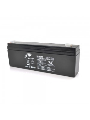 Акумуляторна батарея AGM RITAR RT1223, Black Case, 12V 2.3Ah ( 177 х 35 х 62 (68) ) 
