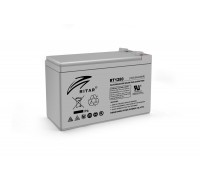 Акумуляторна батарея AGM RITAR RT1280, Gray Case, 12V 8.0Ah  ( 151 х 65 х 94 (100) ) 