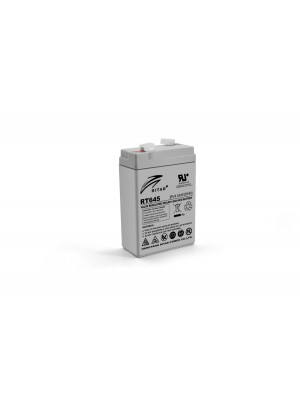 Акумуляторна батарея AGM RITAR RT645, Gray Case, 6V 4.5Ah ( 70х47х99 (105) ) 