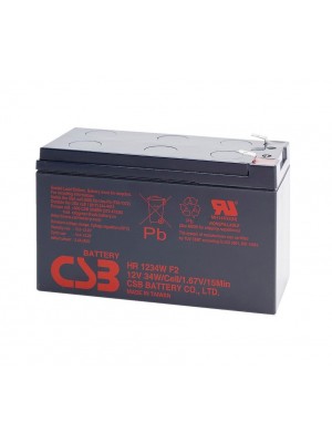 Акумуляторна батарея CSB HR1234WF2, 12V 9Ah (151х65х101мм) 