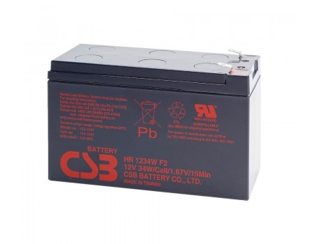 Акумуляторна батарея CSB HR1234WF2, 12V 9Ah (151х65х101мм)
