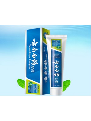 Зубная паста для отбеливания чувствительных зубов Yunnan Baiyao Toothpaste с двойным эффектом, 100гр.