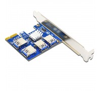 Контроллер PCI-Е=>USB 3.0, 4 порта, 5Gbps, OEM