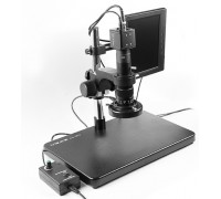 Відеомікроскоп з монітором BAKKU BA-002 (підсвічування люмінесцентна, фокус 30-180 мм