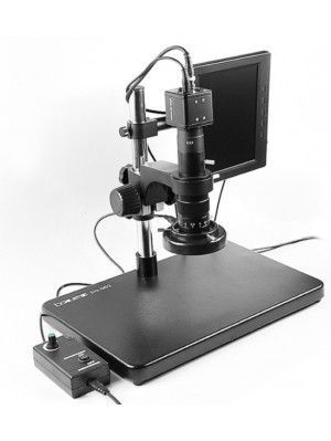 Відеомікроскоп з монітором BAKKU BA-002 (підсвічування люмінесцентна, фокус 30-180 мм