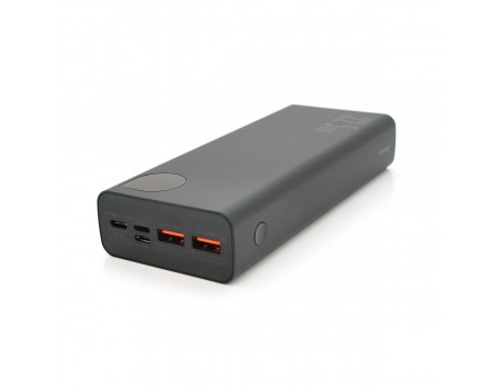 Портативная батаеря (повербанк) Baseus Adaman Metal Quick Charge PW 20000mAh 22,5W, 2* Micro USB + Type-C
