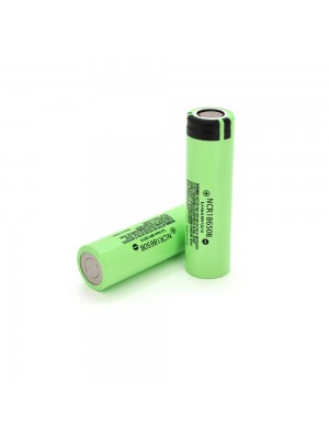 Аккумулятор 18650 Li-Ion Panasonic NCR18650B, 3400mAh, 6.8A, 4.2/3.6/2.5V, GREEN (FLAT TOP), OEM