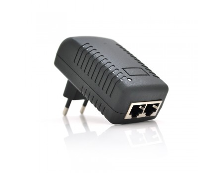 POE інжектор 24V 0.5A (24Вт) з портами Ethernet 10/100 Мбіт / с