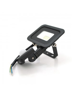Прожектор SLIM SENSOR LED RITAR RT-FLOOD/MS10A, 10W, 12xSMD2835, IP65, 1000Lm, 6500K (100%), PF>0.9  Ra>70, 80*90*25mm