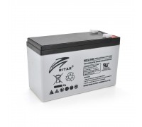 Аккумуляторная батарея AGM RITAR HR1236W, Gray Case, 12V 9.0Ah  ( 151 х 65 х 94 (100 ) 2.60kg 