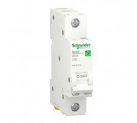 Автоматичний вимикач Schneider RESI9 20А, 1P, крива С, 6кА