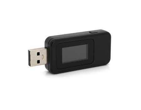 USB тестер Keweisi KWS-MX18 напряжения (4-30V) и тока (0-5A), Black