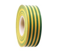Ізолента CHNT 0,16 мм*18 мм*20 м (жовто-зелена), 600v, temp: -5°С/+ 80°С, 10 шт. в уп. ціна за упак.