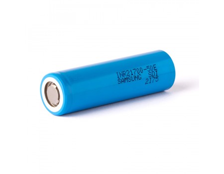 Аккумулятор 21700 Li-Ion Samsung INR21700-50E 4900mAh, 10A, 4.2/3.6/2.5V, Blue