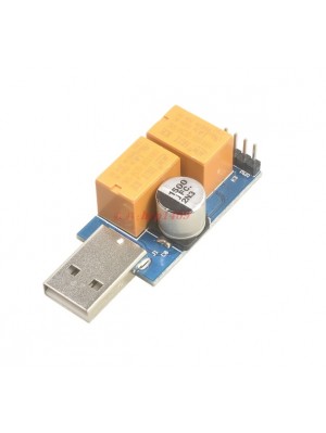 USB WatchDog сторожовий таймер два реле на перезавантаження / включення + кабель червоно-синій