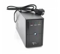 ИБП Ritar E-RTM850 (510W) ELF-L, LED, AVR, 2st, 2xSCHUKO socket, 1x12V9Ah, металлический Case (370*130*210) 5,8кг (310*85*140)