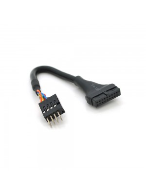 Переходник USB 3.0 => USB 2.0 для материнской платы, 20pin (мама) to 8 pin (папа)