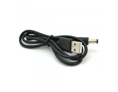 Кабель для планшета USB2.0(M)=> 5.5/2.1mm(M), 0,7м, Black, OEM