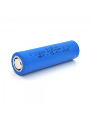 Аккумулятор WMP-4000 18650 Li-Ion Flat Top, 1800mAh, 3.7V, Blue