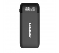 ЗУ LiitoKala Lii-MP2, функция Powerbank , USB/Type-C, LED display, поддерживает Li-ion, 3.7V/1.2V AA/AAA 18650/18700/20700/21700