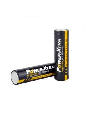 Аккумулятор Li-ion Power-Xtra 18650 2500mAh 3.7V, Orange