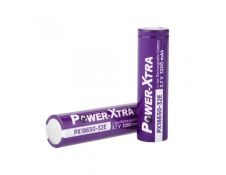 Аккумулятор Li-ion Power-Xtra 18650 3200mAh 3.7V, Violet