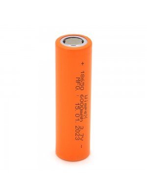 Аккумулятор WMP-6000 18650 Li-Ion Flat Top, 1200mAh, 3.7V, Orange