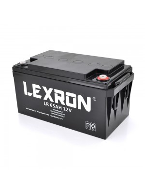 Акумуляторна батарея Lexron LR-12-65 12V 65 Ah (348 x 167 x 178) 21kg