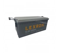 Акумуляторна батарея Lexron LiFePO4 12,8V 200Ah 2560Wh  ( 522 x 238 x 223) 