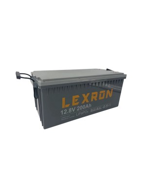 Акумуляторна батарея Lexron LiFePO4 12,8V 200Ah 2560Wh  ( 522 x 238 x 223) 