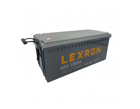 Акумуляторна батарея Lexron LiFePO4 48V 100Ah 4800Wh  ( 522 x 238 x 223)