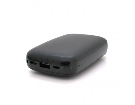 Портативная батаеря (повербанк) Baseus M25 MiniQ 10000mAh,Input:5V/2A(Micro,TypeC),Output:5V/2.1A(USB), Fast Charge,,plastic,Black