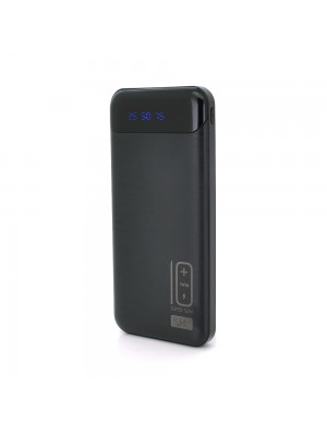 Портативна батарея (повербанк) TX-10 10000mAh, 2USB, White/Black, (245g)
