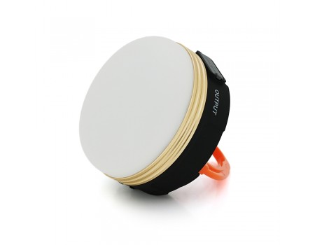 Ліхтарик для кемпінгу Voltronic N, 3 режими, корпус-пластик, ударостійкий, ip44, вбудований акум 1800mAh, USB кабель, White/Black