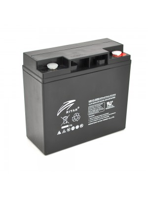 Аккумуляторная батарея AGM RITAR HR1250W, Black Case, 12V 14.0Ah  ( 181 х 77 х 167 ) 4.30kg 