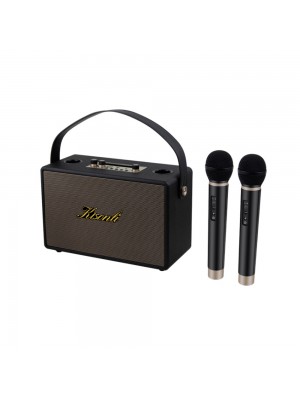 Колонка Kisonli G101 Bluetooth 5.0,Two microphone, 2х15W, 2400mAh, USB, DC: 5V/1A, Black