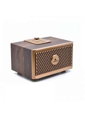 Колонка Kisonli G2 Bluetooth 5.0, 1х10W, 1200mAh, USB/TF/BT/FM/AUX, DC: 5V, Dark wood